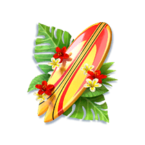 Bikini Paradise สล็อตสาวสวยในชุดบิกินี่ บิกินี่พาราไดซ์ 2024 8 bikini-paradise_h_surfboard